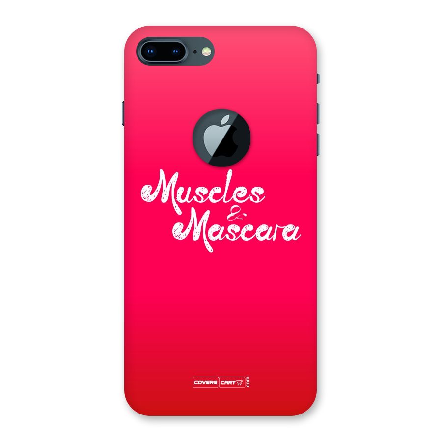 Muscles and Mascara Back Case for iPhone 7 Plus Logo Cut
