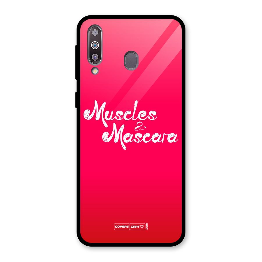 Muscles and Mascara Glass Back Case for Galaxy M30
