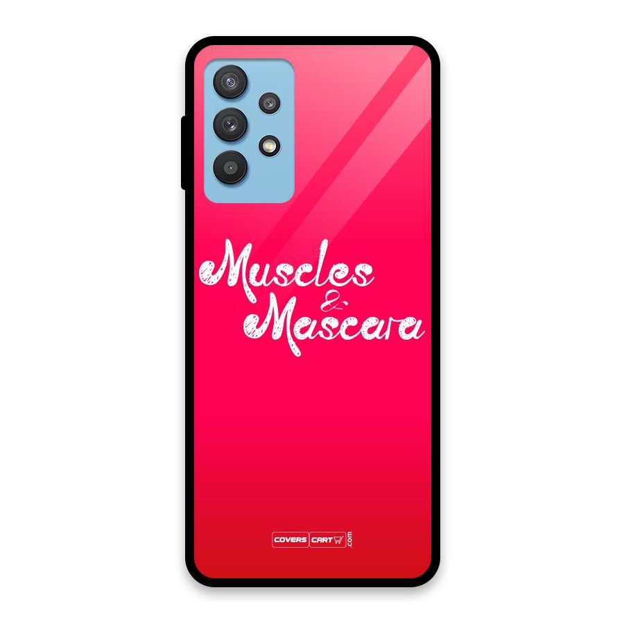 Muscles and Mascara Glass Back Case for Galaxy M32 5G