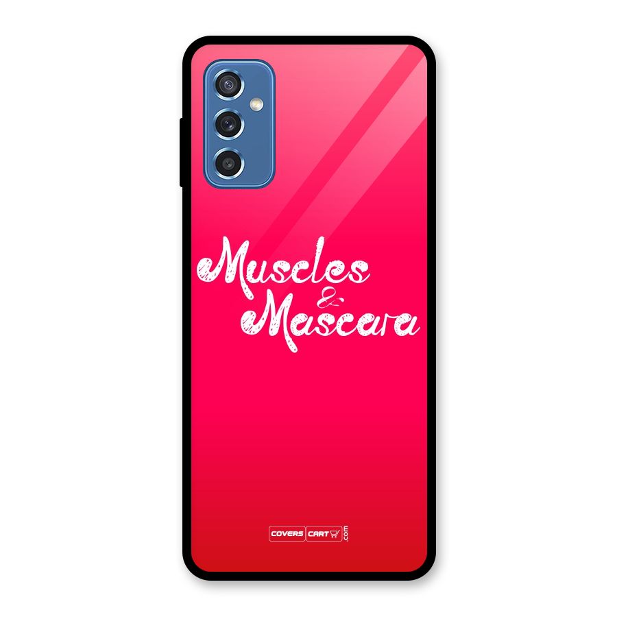 Muscles and Mascara Glass Back Case for Galaxy M52 5G