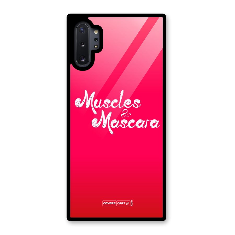 Muscles and Mascara Glass Back Case for Galaxy Note 10 Plus