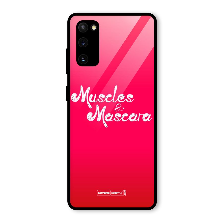 Muscles and Mascara Glass Back Case for Galaxy S20 FE 5G