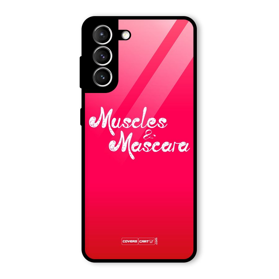 Muscles and Mascara Glass Back Case for Galaxy S21 5G