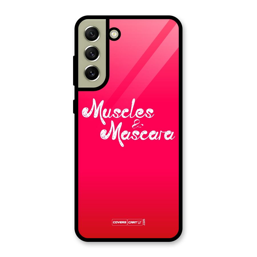 Muscles and Mascara Glass Back Case for Galaxy S21 FE 5G