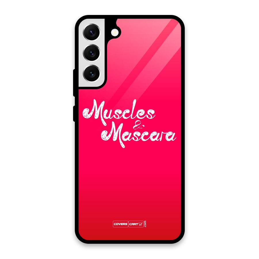 Muscles and Mascara Glass Back Case for Galaxy S22 Plus 5G