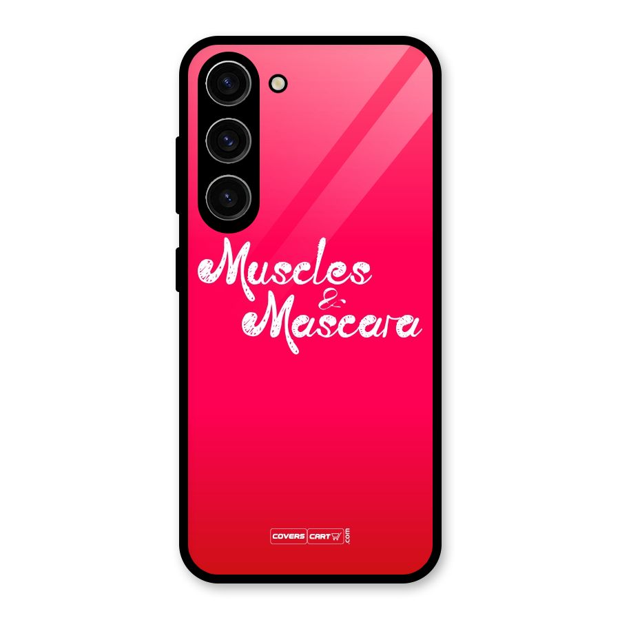 Muscles and Mascara Glass Back Case for Galaxy S23