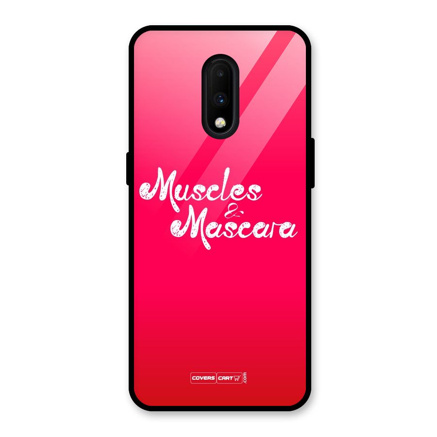 Muscles and Mascara Glass Back Case for OnePlus 7