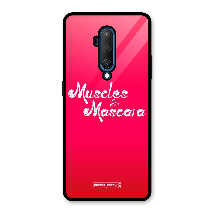 Muscles and Mascara Glass Back Case for OnePlus 7T Pro