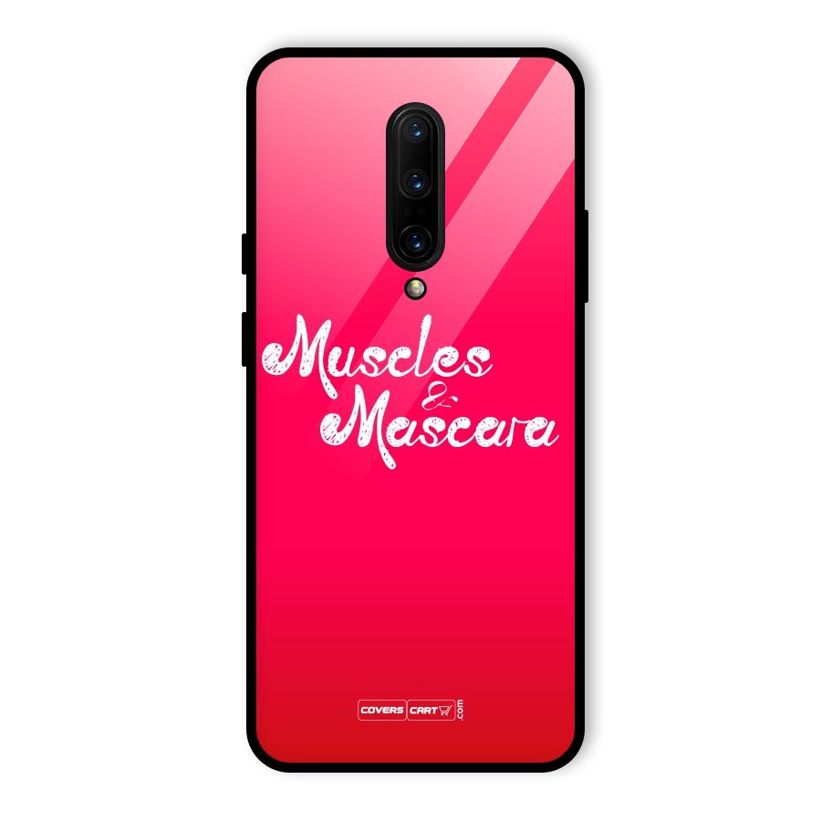 Muscles and Mascara Glass Back Case for OnePlus 7 Pro
