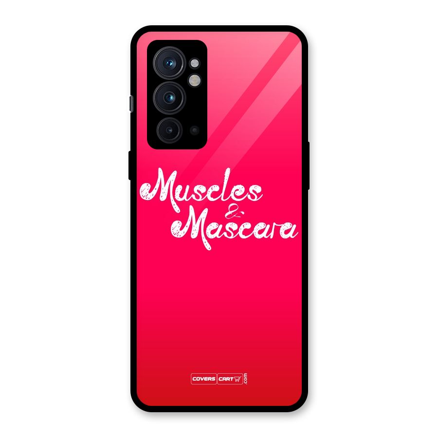 Muscles and Mascara Glass Back Case for OnePlus 9RT 5G