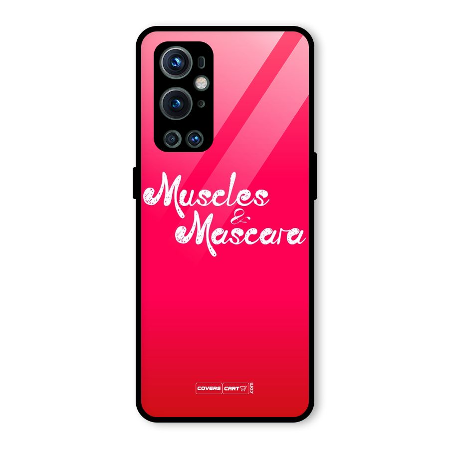 Muscles and Mascara Glass Back Case for OnePlus 9 Pro