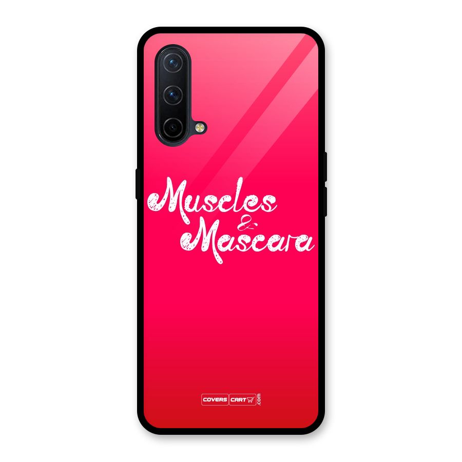 Muscles and Mascara Glass Back Case for OnePlus Nord CE 5G