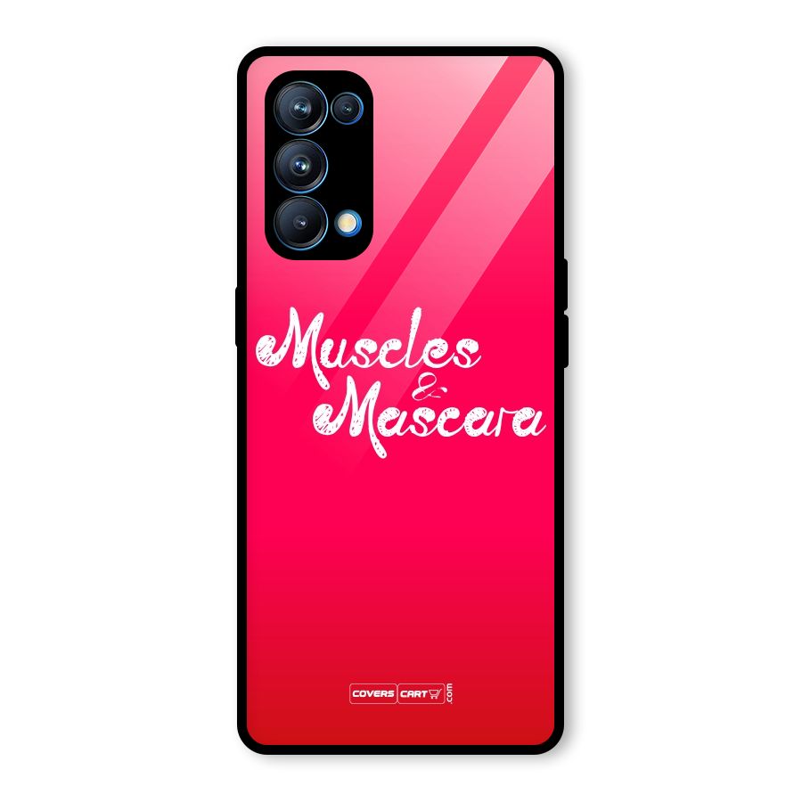 Muscles and Mascara Glass Back Case for Oppo Reno5 Pro 5G