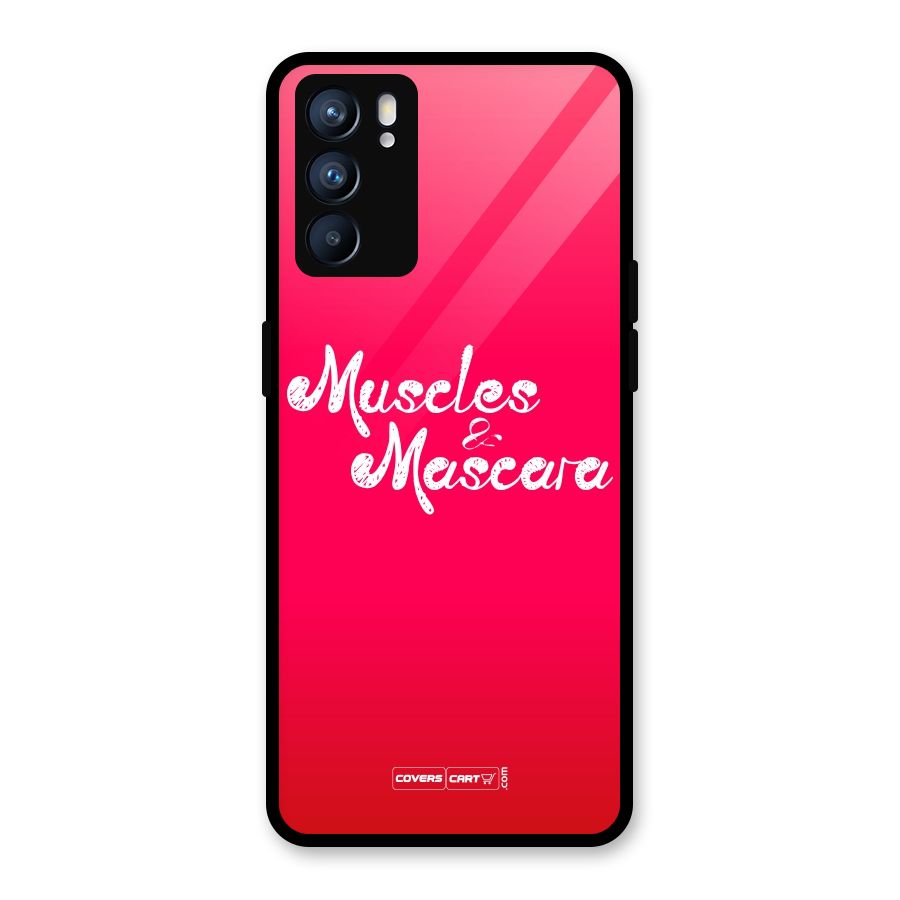 Muscles and Mascara Glass Back Case for Oppo Reno6 5G