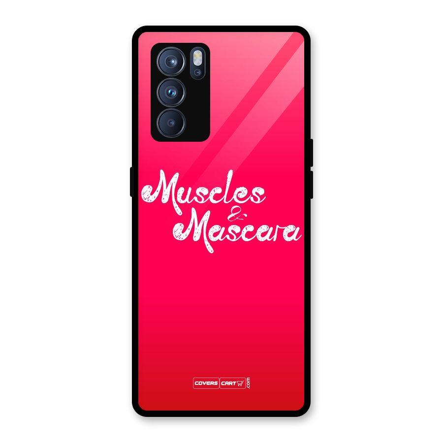 Muscles and Mascara Glass Back Case for Oppo Reno6 Pro 5G
