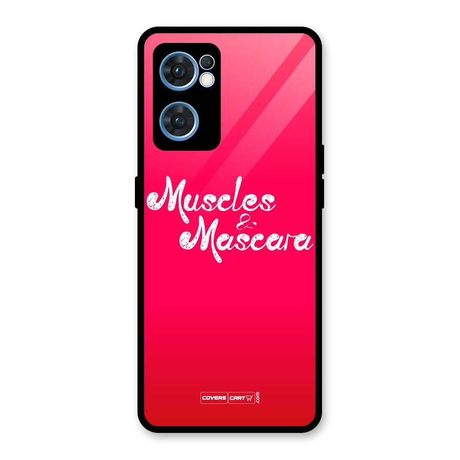 Muscles and Mascara Glass Back Case for Oppo Reno7 5G
