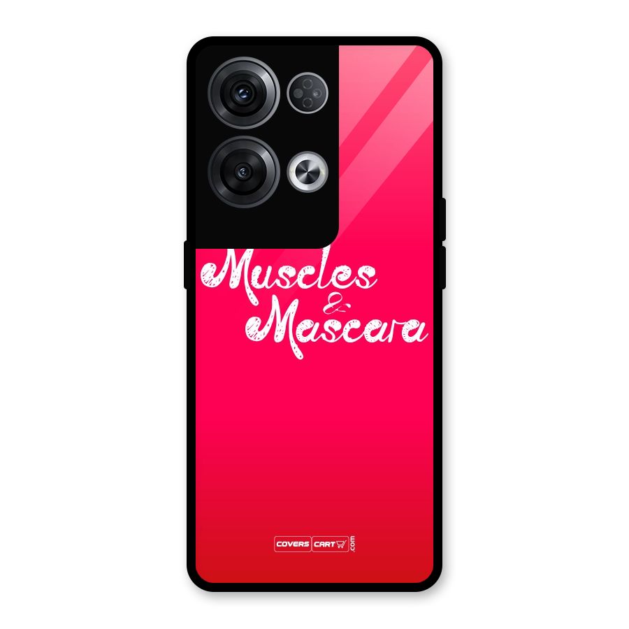 Muscles and Mascara Glass Back Case for Oppo Reno8 Pro 5G