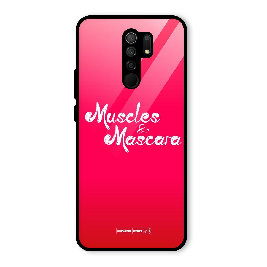 Muscles and Mascara Glass Back Case for Poco M2