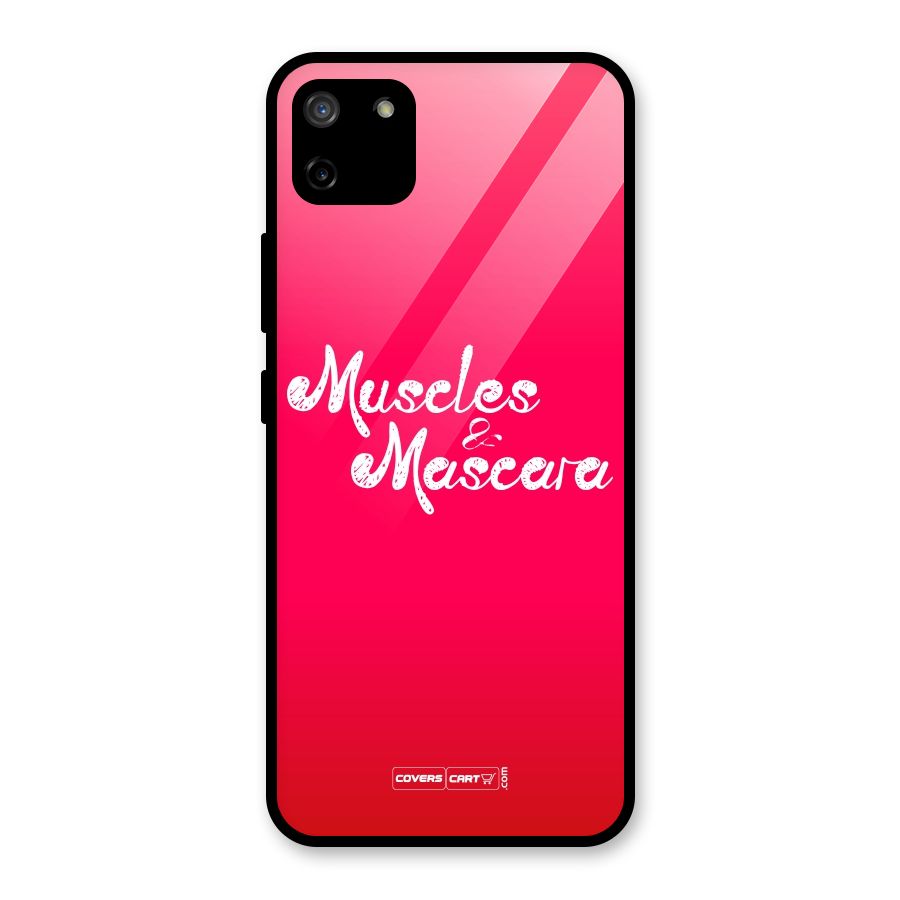 Muscles and Mascara Glass Back Case for Realme C11
