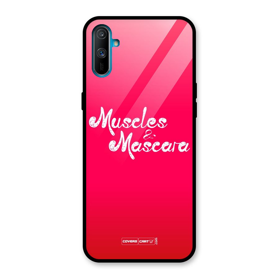 Muscles and Mascara Glass Back Case for Realme C3