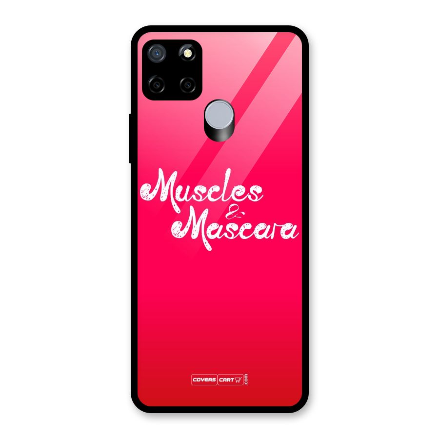 Muscles and Mascara Glass Back Case for Realme Narzo 20