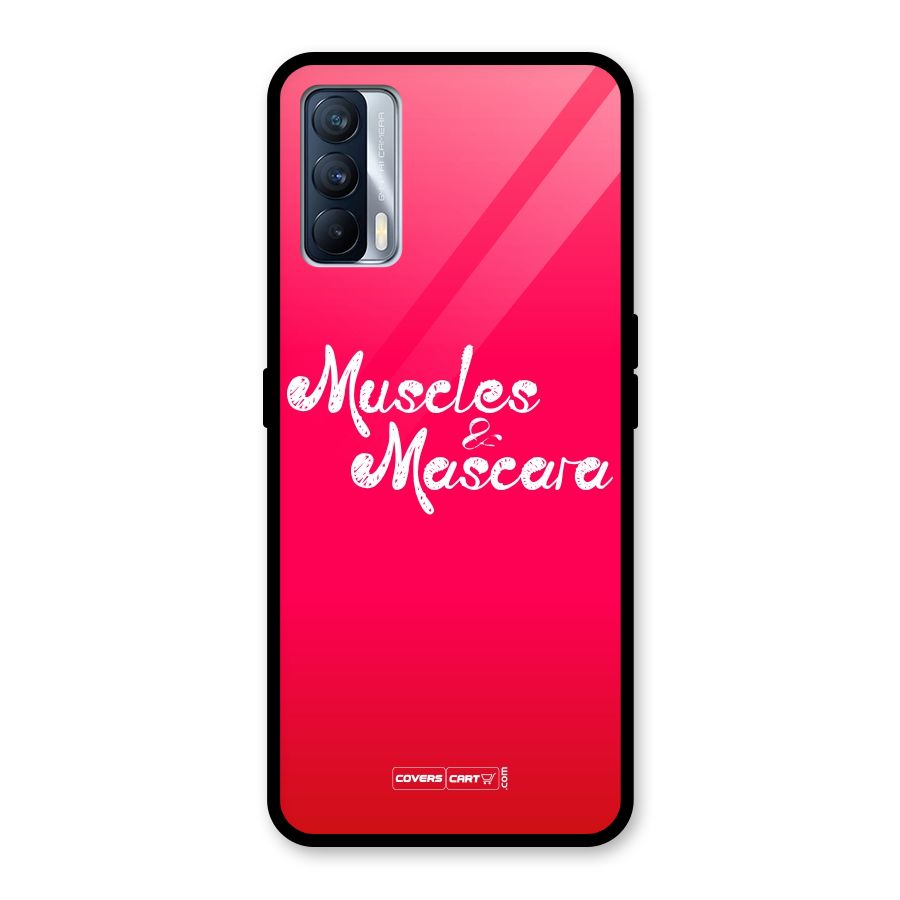 Muscles and Mascara Glass Back Case for Realme X7