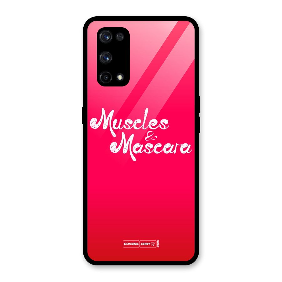 Muscles and Mascara Glass Back Case for Realme X7 Pro