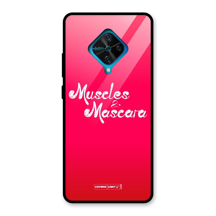 Muscles and Mascara Glass Back Case for Vivo S1 Pro