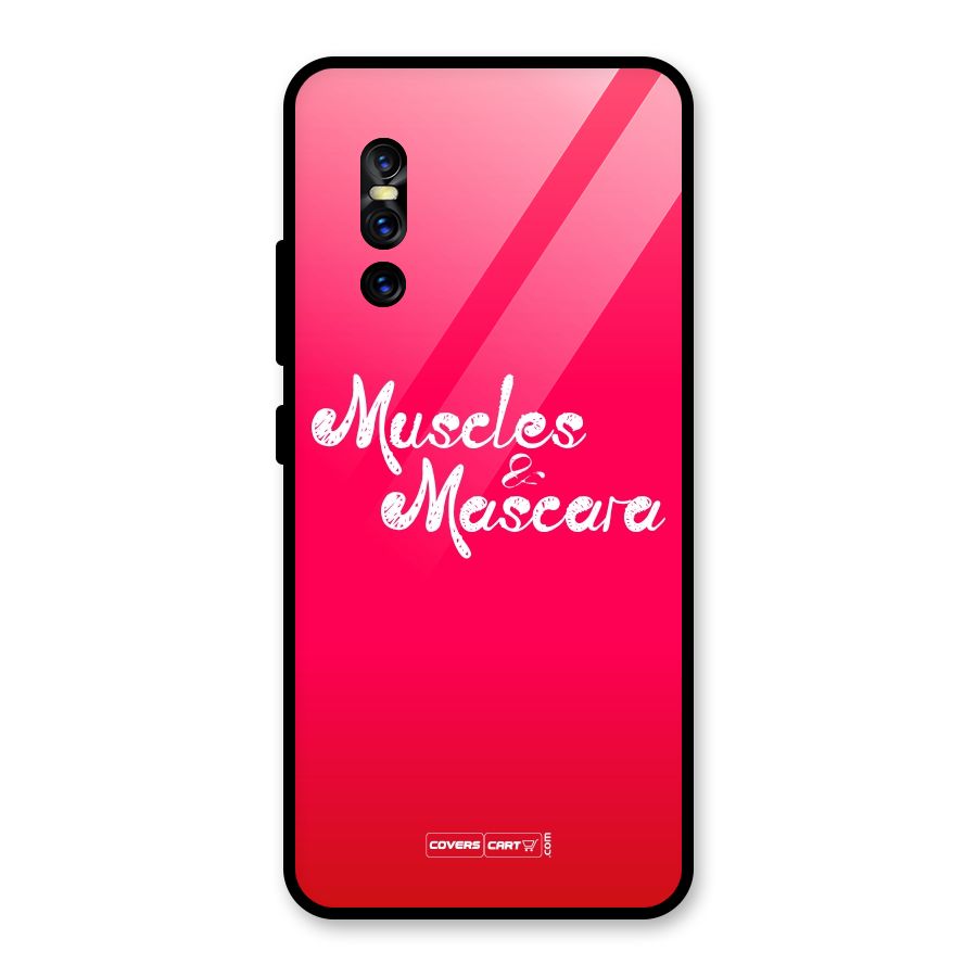 Muscles and Mascara Glass Back Case for Vivo V15 Pro