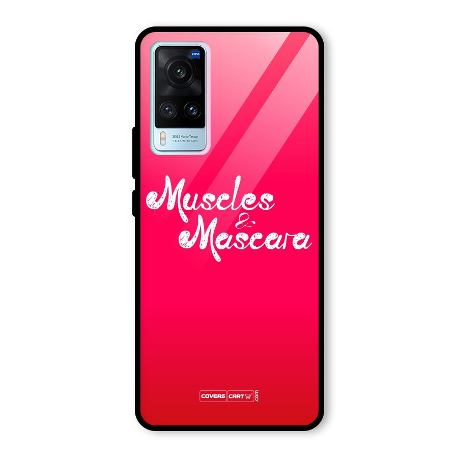 Muscles and Mascara Glass Back Case for Vivo X60