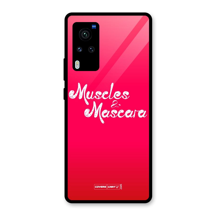 Muscles and Mascara Glass Back Case for Vivo X60 Pro