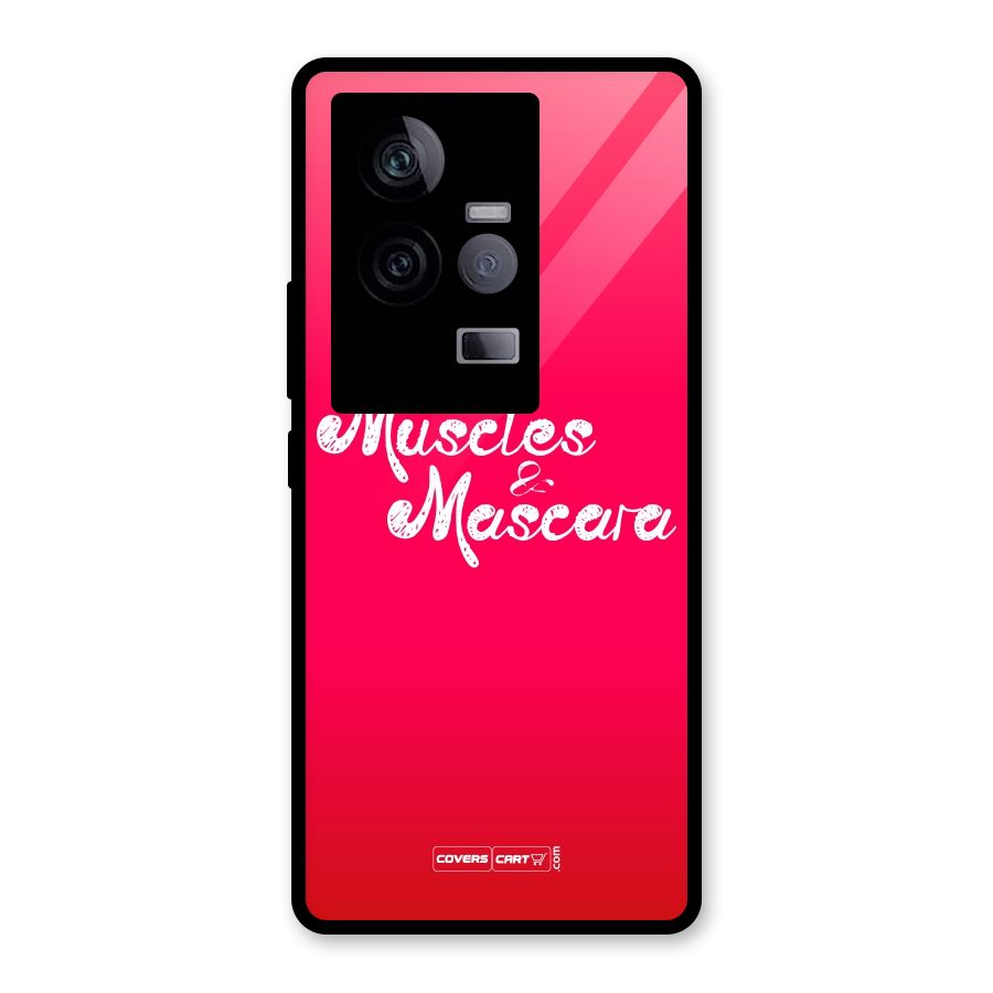 Muscles and Mascara Glass Back Case for Vivo iQOO 11 5G