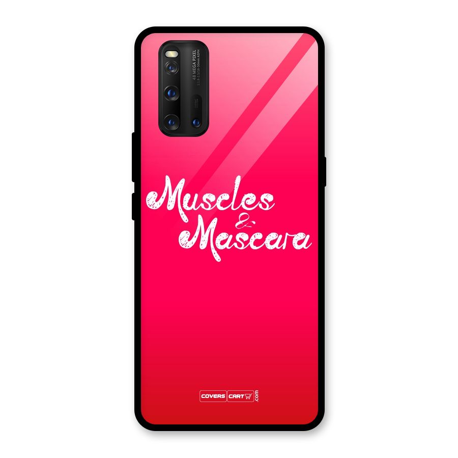 Muscles and Mascara Glass Back Case for Vivo iQOO 3