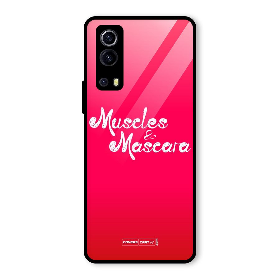 Muscles and Mascara Glass Back Case for Vivo iQOO Z3