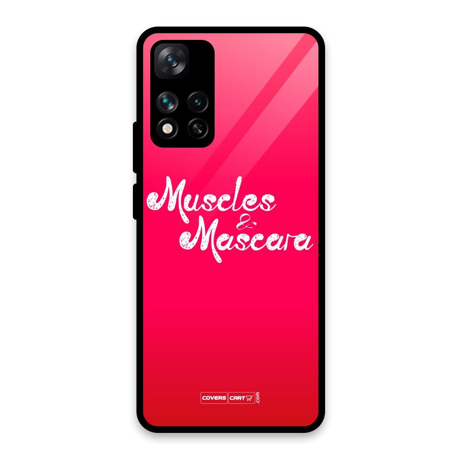 Muscles and Mascara Glass Back Case for Xiaomi 11i HyperCharge 5G