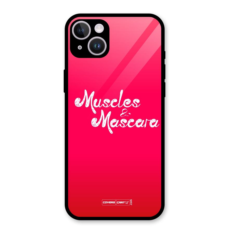 Muscles and Mascara Glass Back Case for iPhone 14 Plus