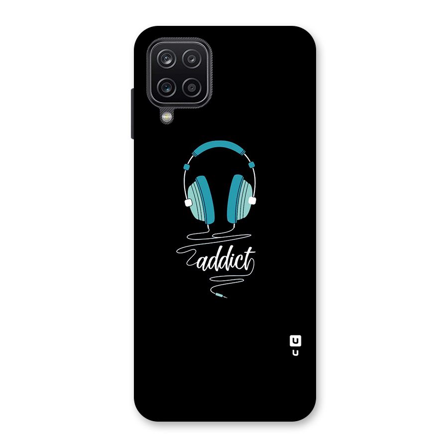 Music Addict Back Case for Galaxy A12