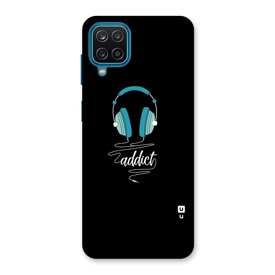 Music Addict Back Case for Galaxy M12