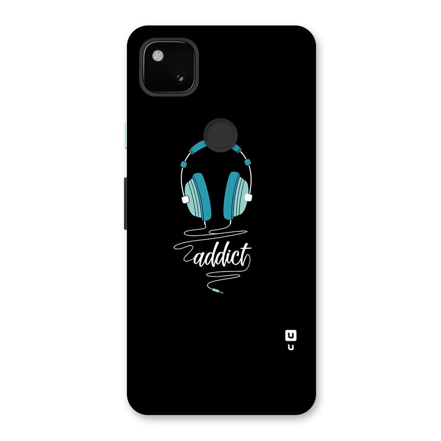 Music Addict Back Case for Google Pixel 4a