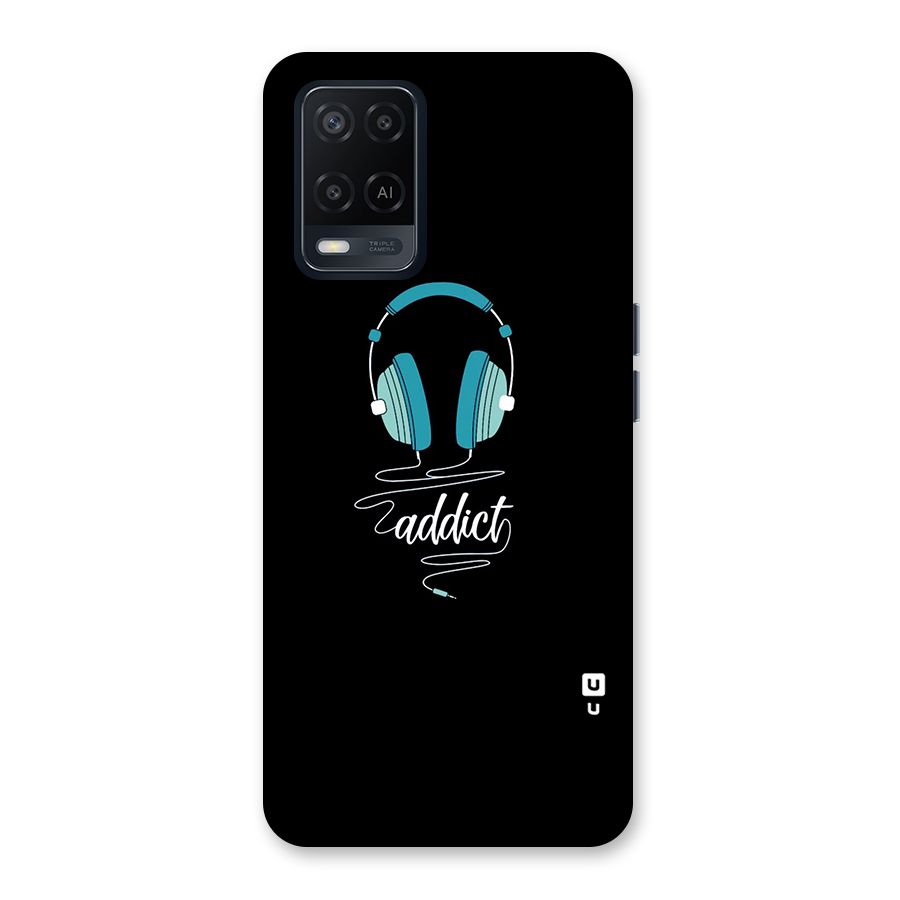 Music Addict Back Case for Oppo A54