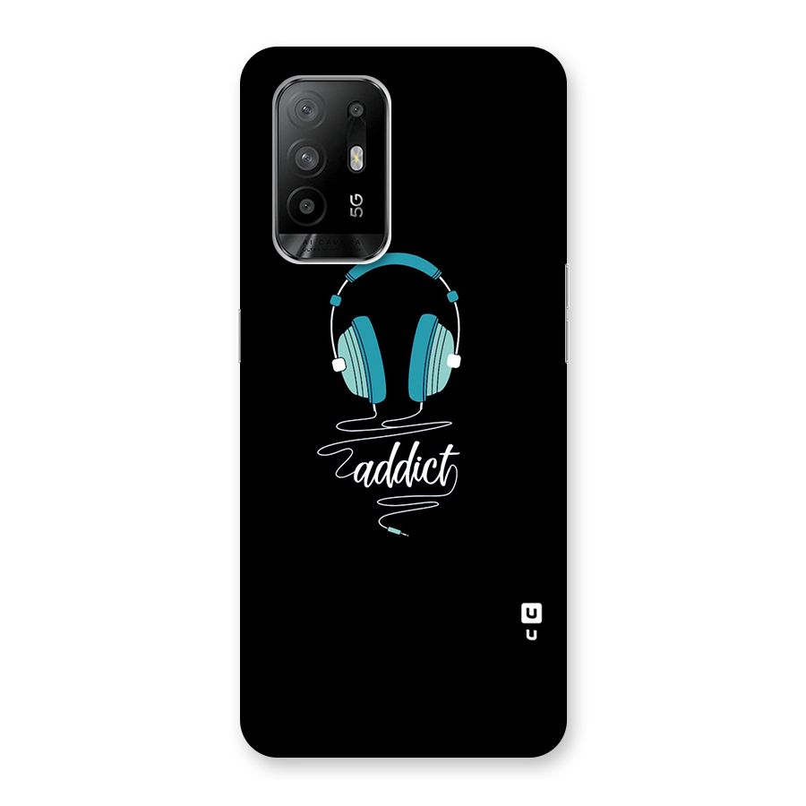 Music Addict Back Case for Oppo F19 Pro Plus 5G