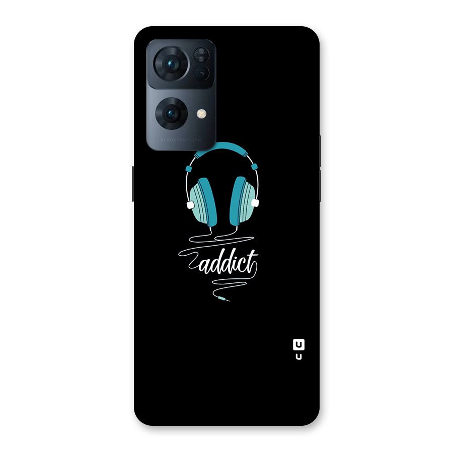 Music Addict Back Case for Oppo Reno7 Pro 5G