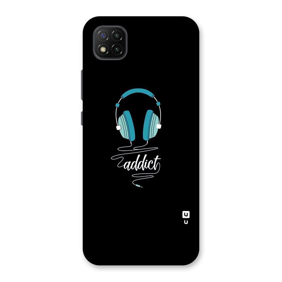Music Addict Back Case for Poco C3