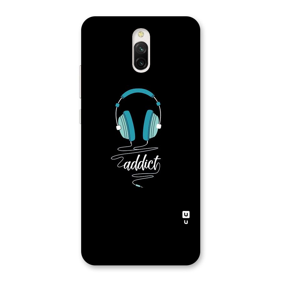 Music Addict Back Case for Redmi 8A Dual