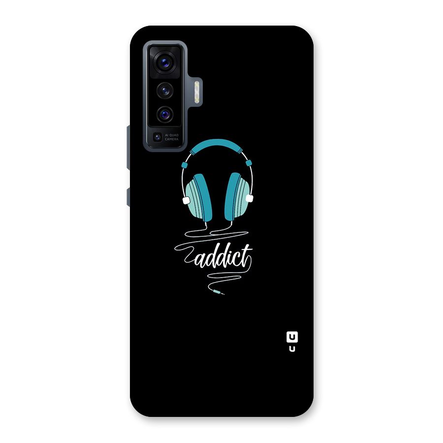 Music Addict Back Case for Vivo X50