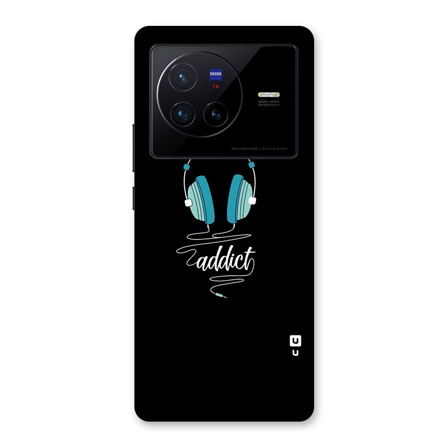 Music Addict Back Case for Vivo X80