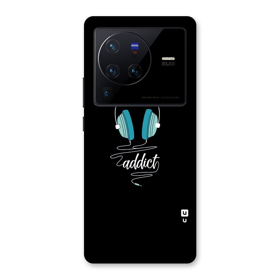 Music Addict Back Case for Vivo X80 Pro