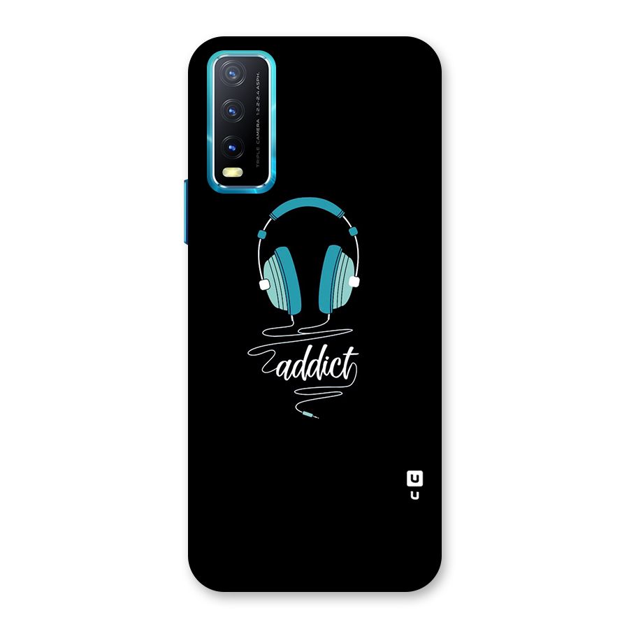 Music Addict Back Case for Vivo Y20A