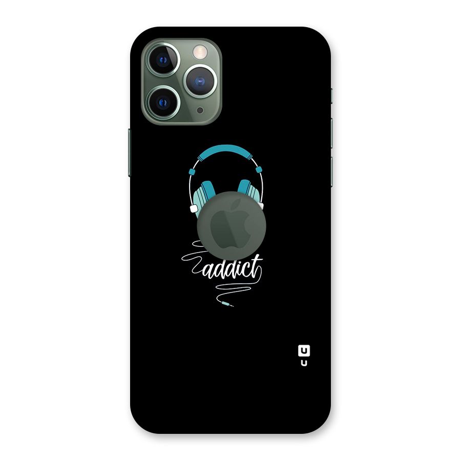 Music Addict Back Case for iPhone 11 Pro Logo  Cut