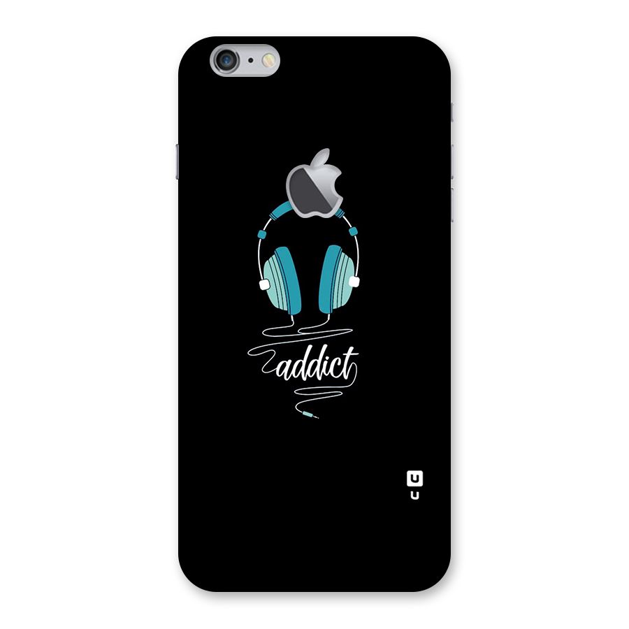 Music Addict Back Case for iPhone 6 Plus 6S Plus Logo Cut